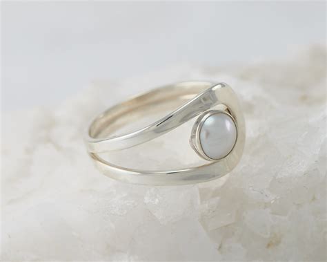 etsy pearl ring